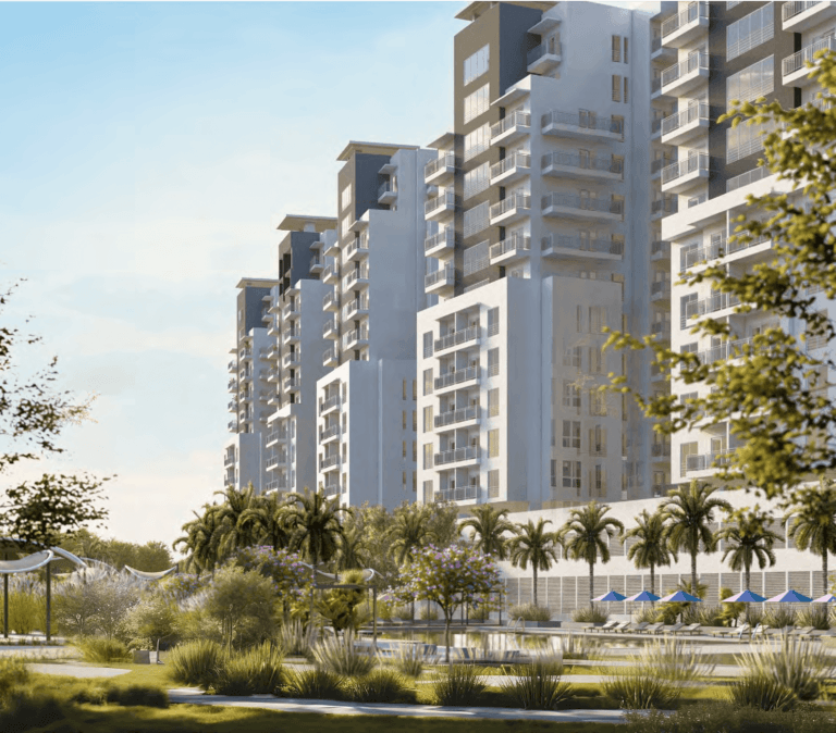 studio apartment in south garden wasl gate in dubai